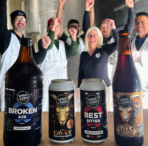 Sprig + Fern Brewing Co. has enjoyed another successful showing of awards at last night’s Australian International Beer Awards.