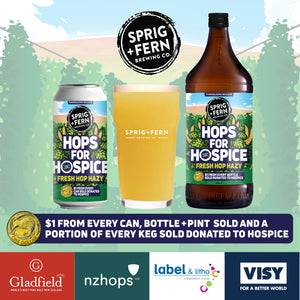 Sprig + Fern Brews for a Great Cause with Hops For Hospice