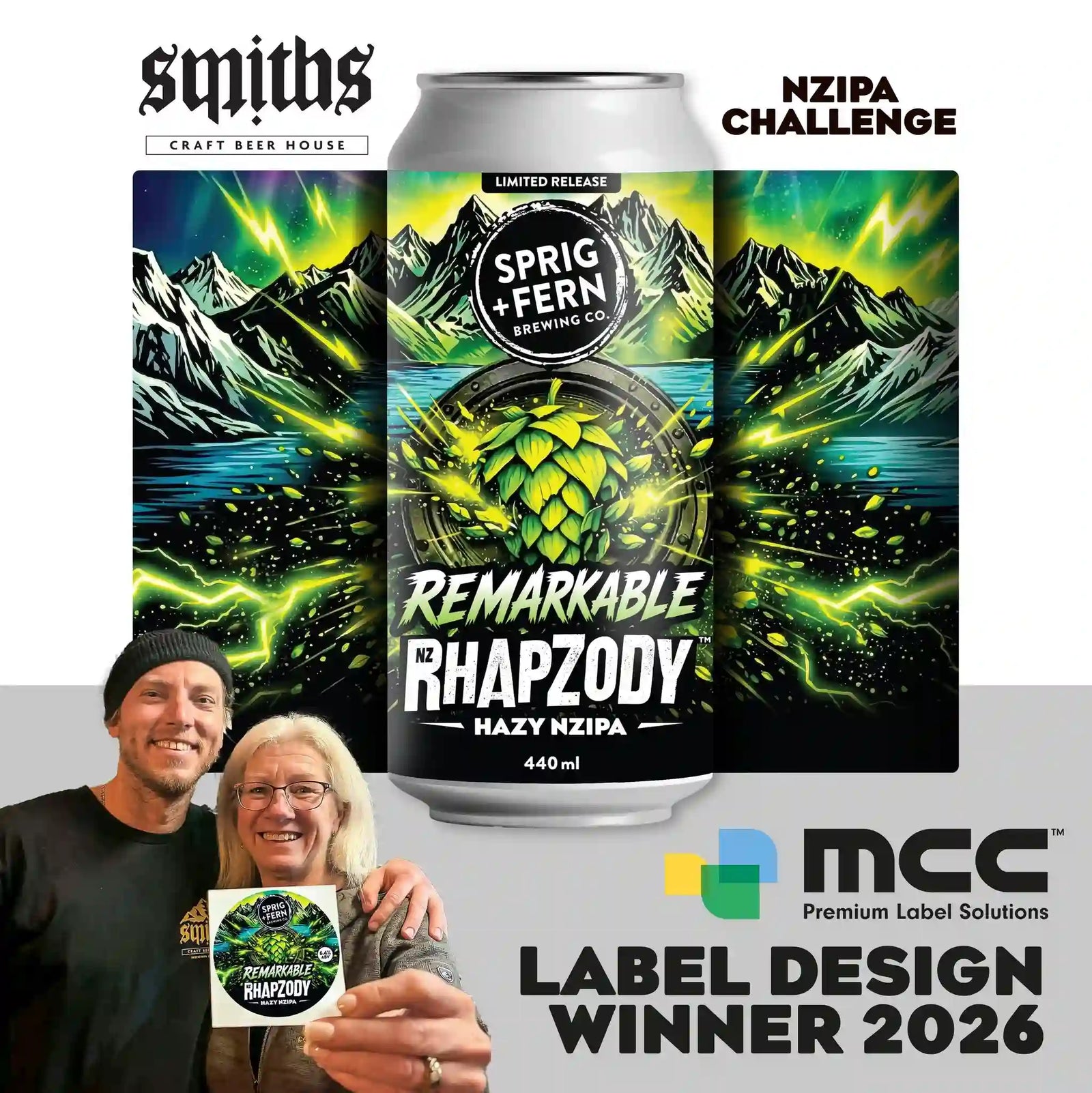 MCC Labels - Label Design Award – NZIPA Challenge 2026