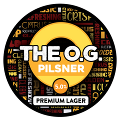 Tap badge for Sprig + Fern The O.G. Pilsner