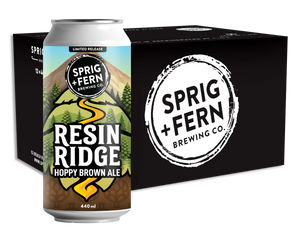 Resin Ridge Hoppy Brown Ale 440ml