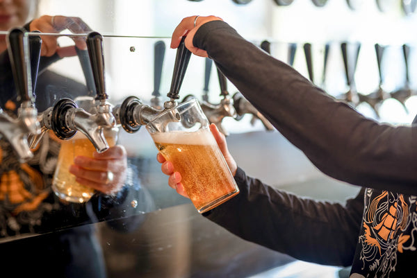 Pouring a Proper Pint of Spring + Fern beer