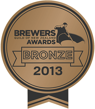Brewers Guild of New Zealand Awards Bronze Medal 2013