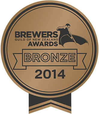 Brewers Guild of New Zealand Awards Bronze Medal 2014