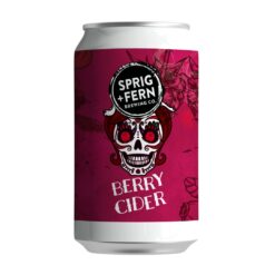 A can Sprig and Fern Berry Cider