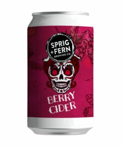 A can Sprig and Fern Berry Cider