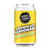A 330ml can of Sprig and Fern Grown Up Lemonade Hard Soda with Vodka