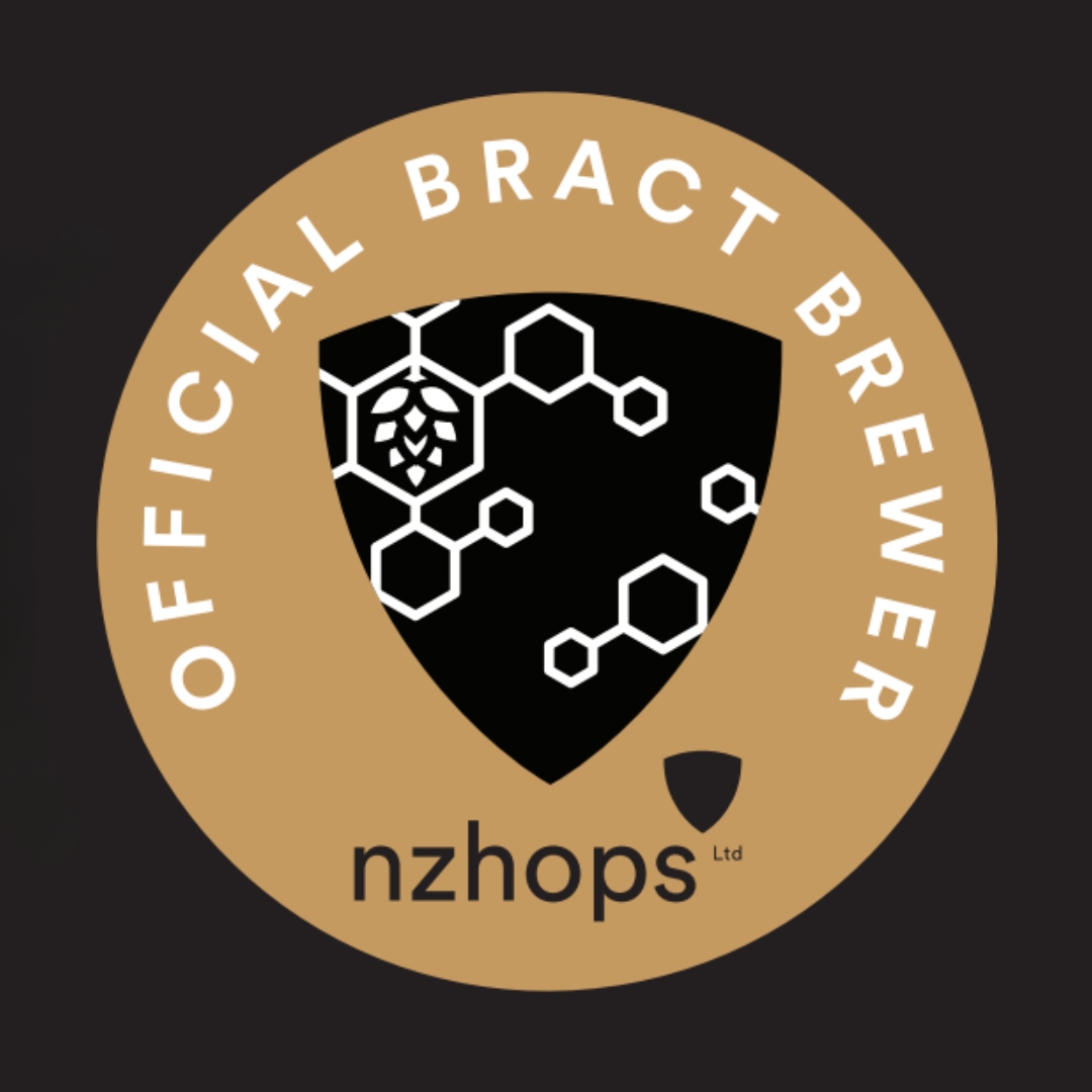 The logo of NZ Hops' Bract Brewing Programme