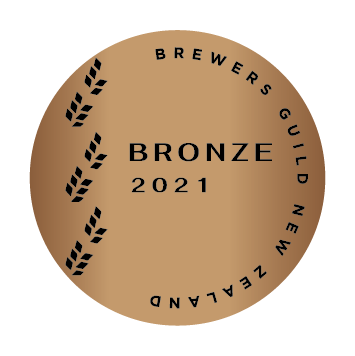 Brewers Guild of NZ Beer Awards Bronze Medal 2021