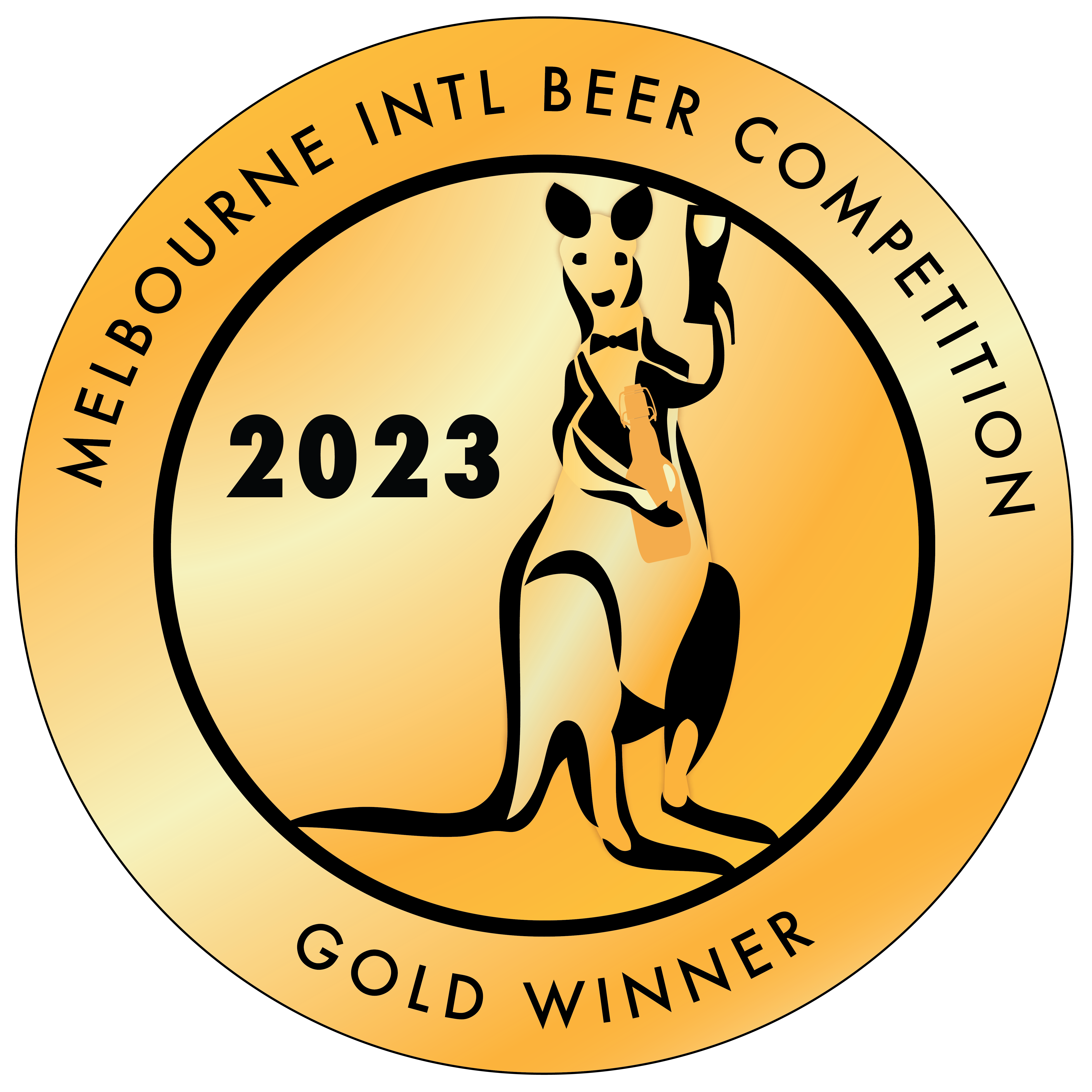Melbourne International Beer Competition 2023 gold medal