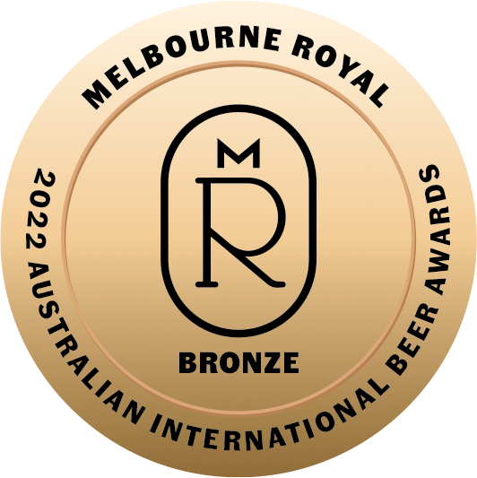 Melbourne Royal Australian International Beer Awards 2022 bronze medal