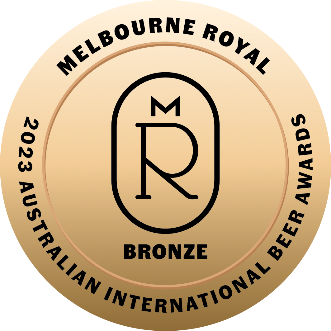 Melbourne Royal Australian International Beer Awards 2023 bronze medal