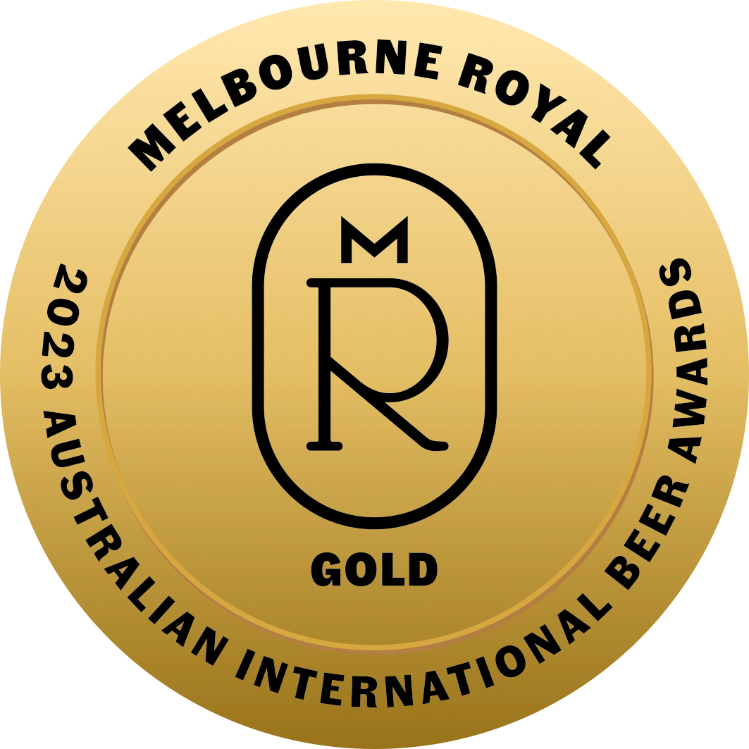 Melbourne Royal Australian International Beer Awards 2023 gold medal