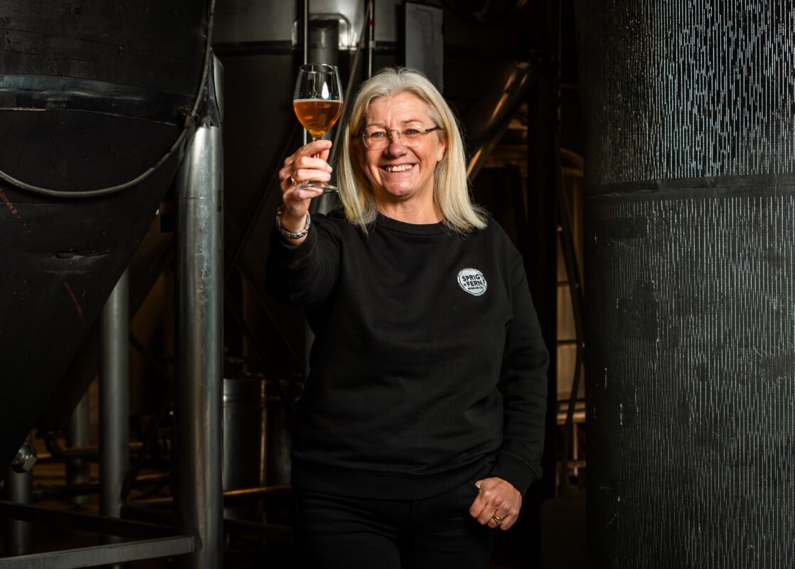 Owner and Master Brewer Tracy Banner