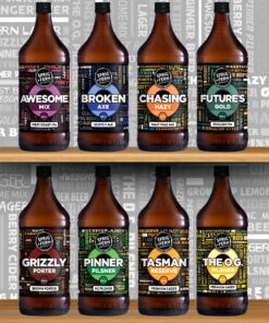 Eight of Sprig and Fern's 888ml bottles of craft beer