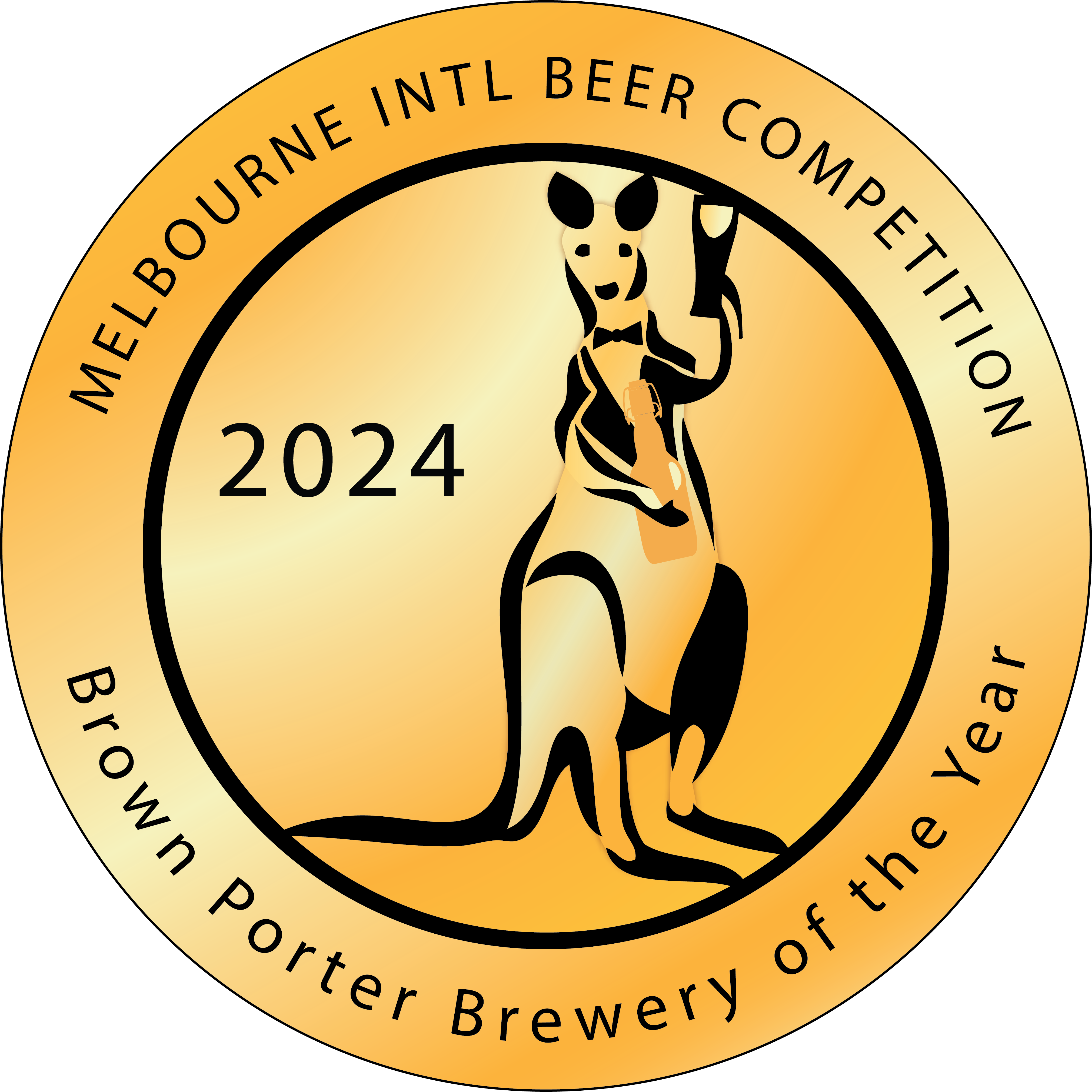 A Melbourne International Beer Competition medal for Brown Porter of the Year 2024