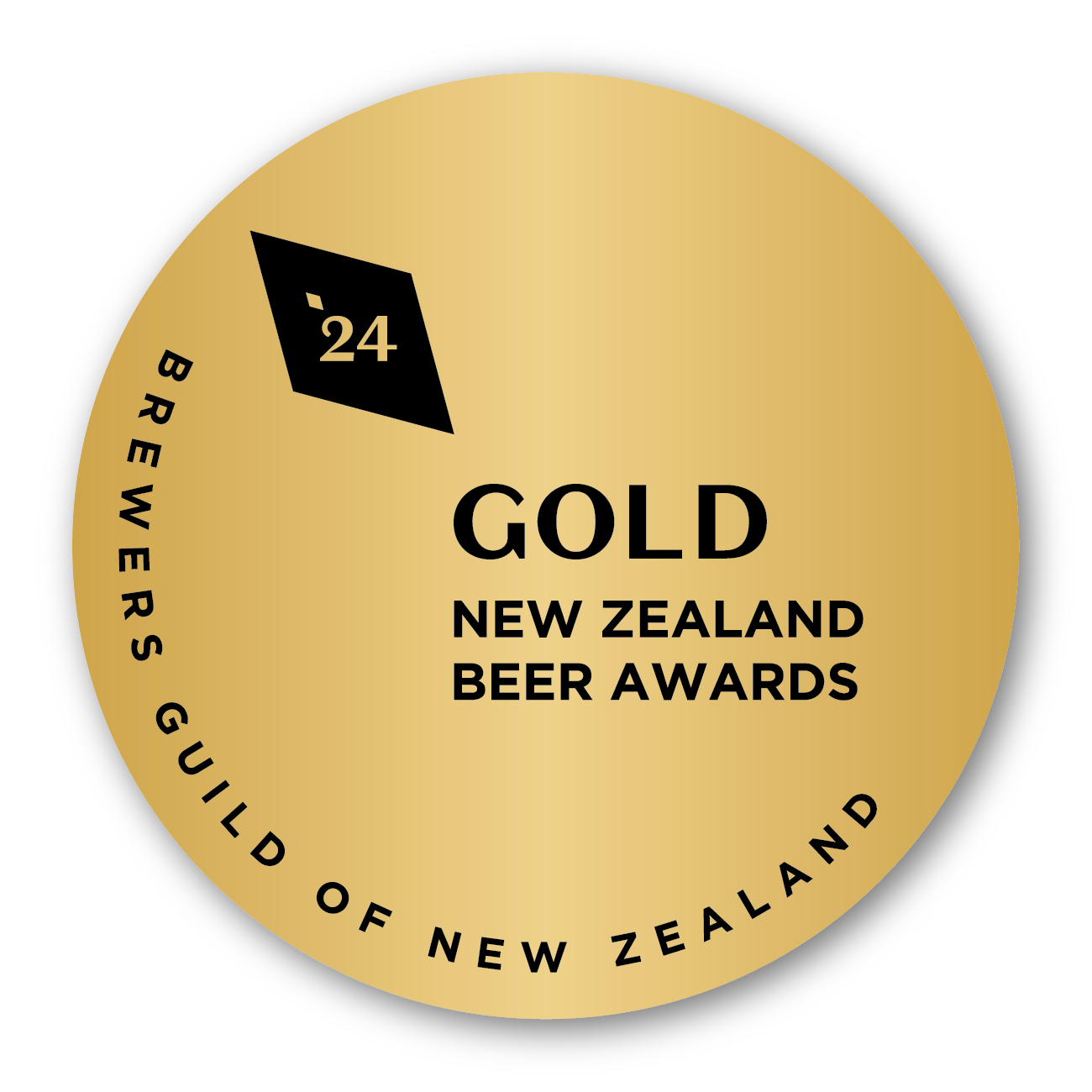 A gold medal for the Brewers Guild of New Zealand Beer Awards 2024