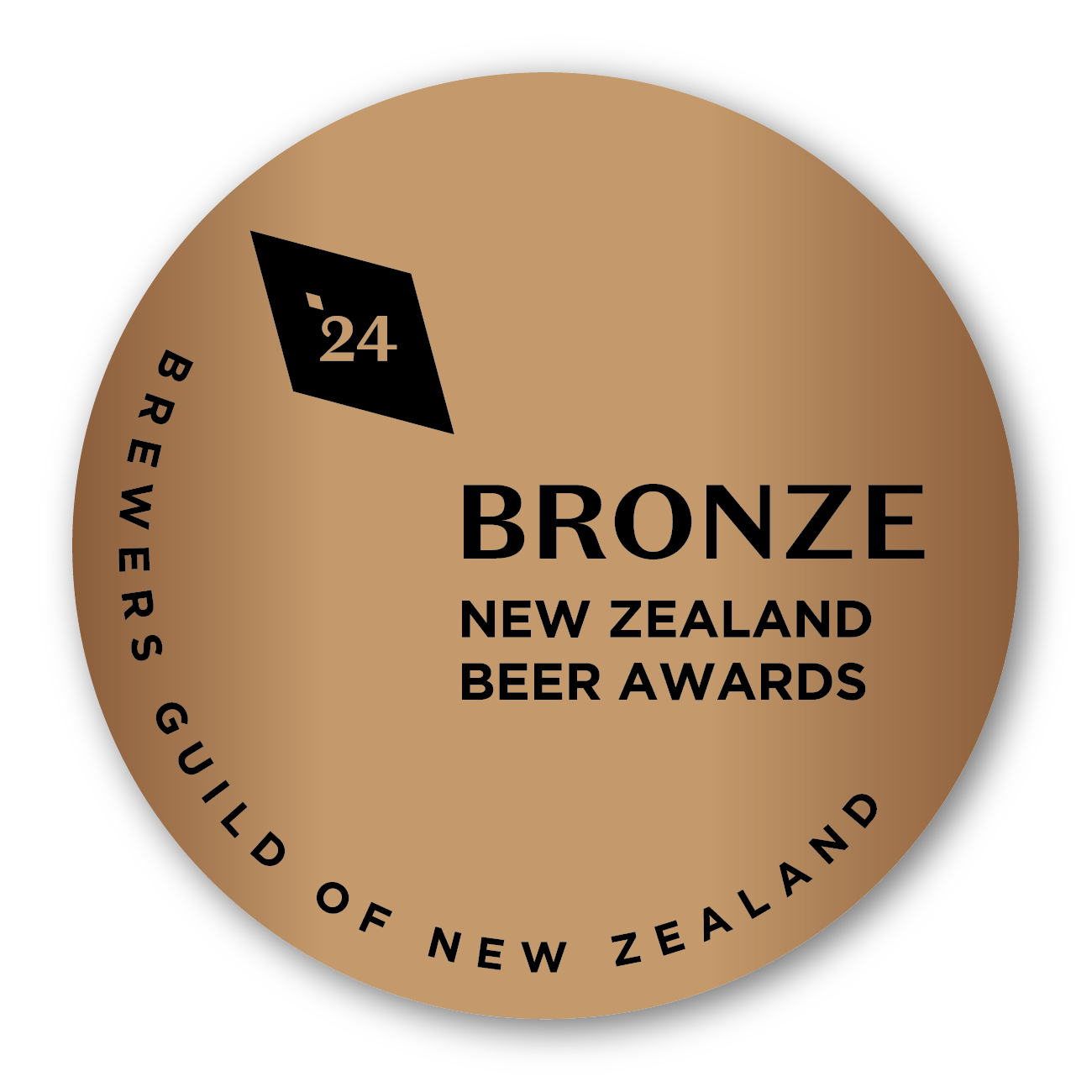 A bronze medal for the Brewers Guild of New Zealand Beer Awards 2024