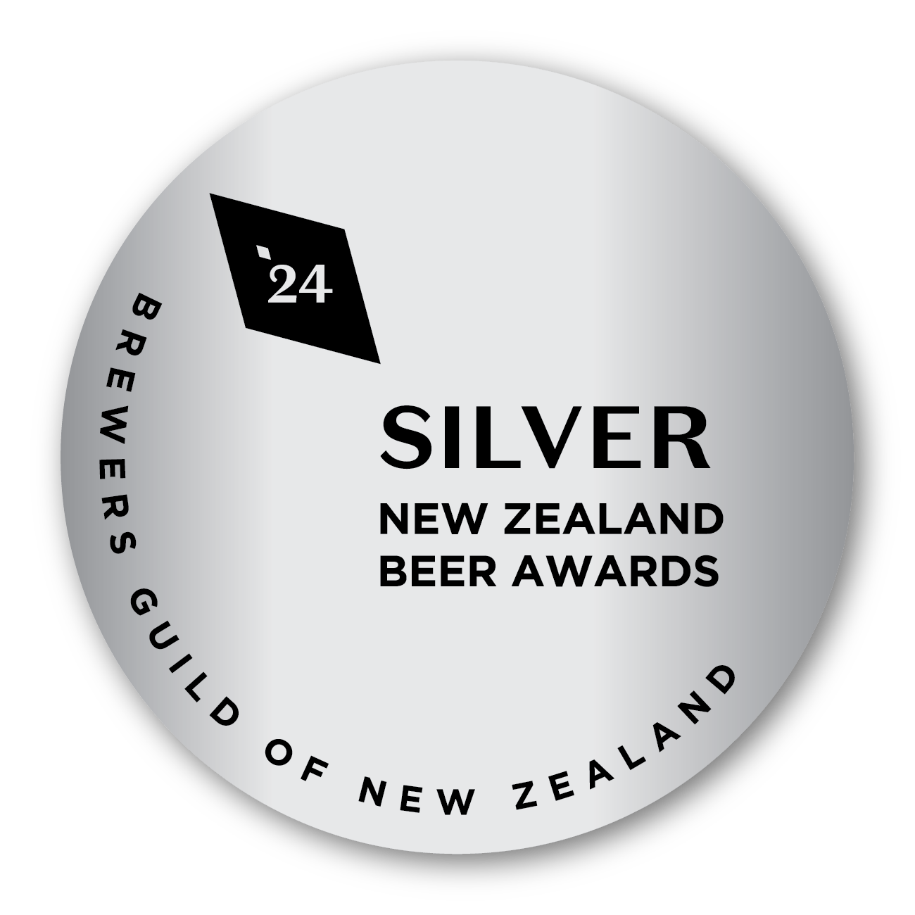 A silver medal for the Brewers Guild of New Zealand Beer Awards 2024