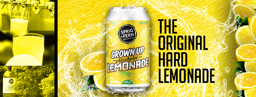 Sprig + Fern Grown Up Lemonade Artwork